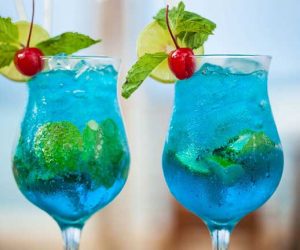 طريقة عمل مشروب الموهيتو الأزرق