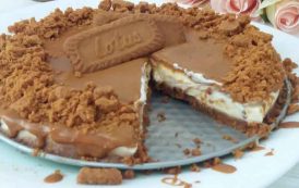 تشيز كيك اللوتس البارد