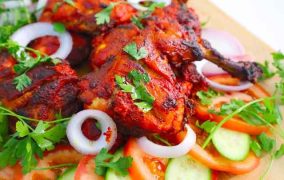 طريقة عمل دجاج تندوري بدون فرن