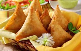 سمبوسه هنديه شهية بالخضار