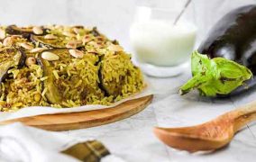 مقلوبة الدجاج في قدر الضغط