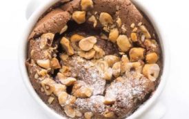 الشوكولاتة نصف المخبوزة