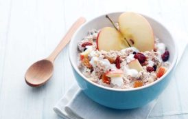 وصفة رجيم: موزلي بالتفاح للفطور