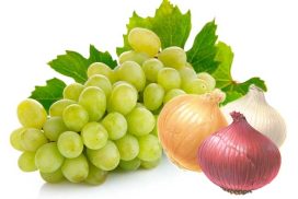 البصل والعنب لمكافحة الأنفلونزا