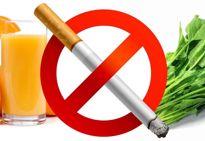قواعد غذائية تساعد على تقليل ضرر التدخين