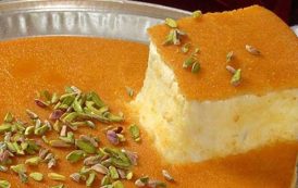 الكنافة النابلسية الناعمة بالجبنة