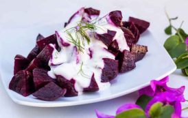 سلطة الشمندر بالزبادي