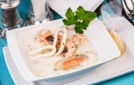 شوربة الحبار بالكريمة