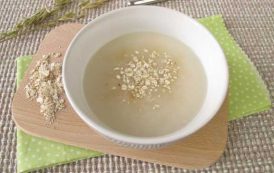 شوربة الشوفان بالكريمة