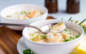 شوربة Seafood بالكريمة والليمون