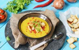 شوربة عدس بالزبدة