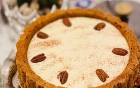 كيك القرفة والجوز