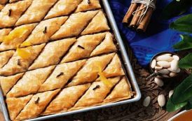 كيكة الجلاش بالبرتقال