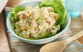 سلطة البطاطس والتفاح