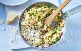 الريزوتو الإيطالي بالدجاج