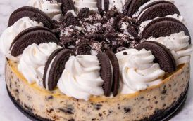 تشيز كيك الزبادي بالاوريو ورقائق الشوكولاتة