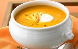 شوربة القرع بالكريمة