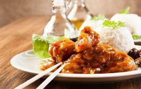 الدجاج الصيني بالصويا صوص