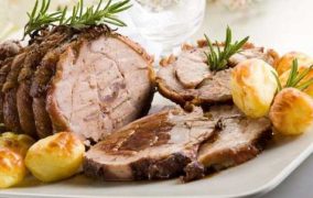 فخذة ضاني بالخضار السوتيه