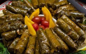 ورق العنب السورى بزيت الزيتون