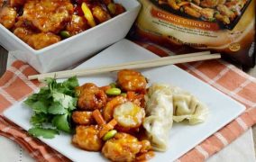 الإيدام الصيني بالخضار والدجاج