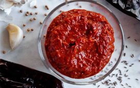 الهريسة الحارة بالفلفل الأحمر