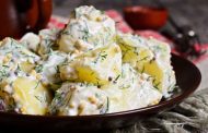 سلطة بطاطس بصوص الرانش