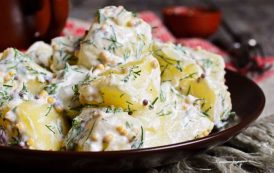 سلطة بطاطس بصوص الرانش