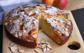 كيك المشمش المجفف