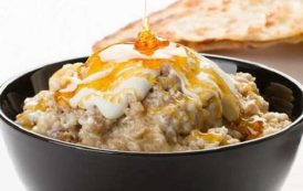 معصوب ملكي بالعسل والقشطة