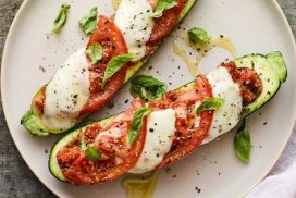 عمل الكوسا بجبن الموزاريلا فريكو