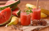 سموثي البطيخ بالموز