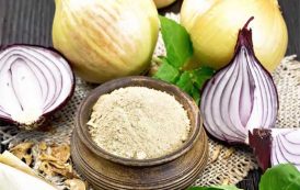 عمل البصل البودرة