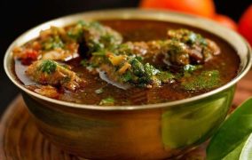 السبانخ باللحم على الطريقة السعودية