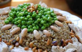 الفريكة بالدجاج