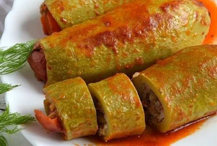 الكوسا المحشي بالطريقة السورية