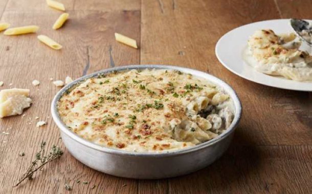 باستا بينيه بصوص الكريمة والفطر