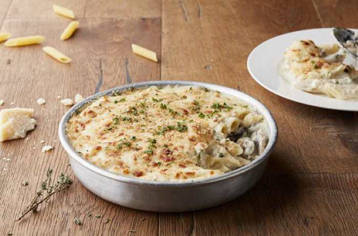 باستا بينيه بصوص الكريمة والفطر