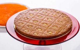 بسبوسة التمر والقرفة بدون بيض