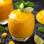 سموثى المانجو والاناناس والريحان