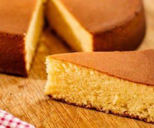 كيك سهل بدون بيض