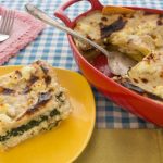 لازانيا الدجاج بالسبانخ لازانيا الدجاج بالسبانخ