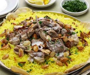 منسف اللحم السعودي